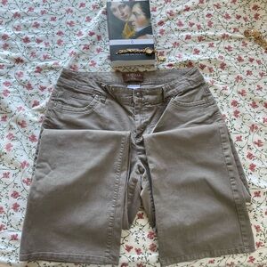 Tribal Women's Tan Bermudas